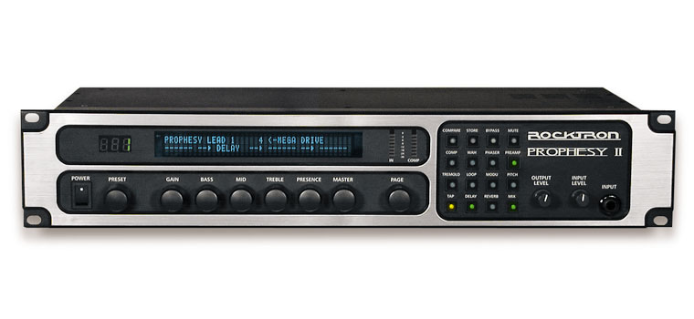 Rocktron Prophesy II：プロフェシー2、ギタープリアンプ＋エフェクト