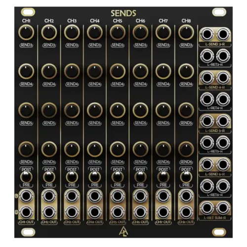 Intellijel Xfade 1U Eurorack Stereo DJ Crossfader Module
