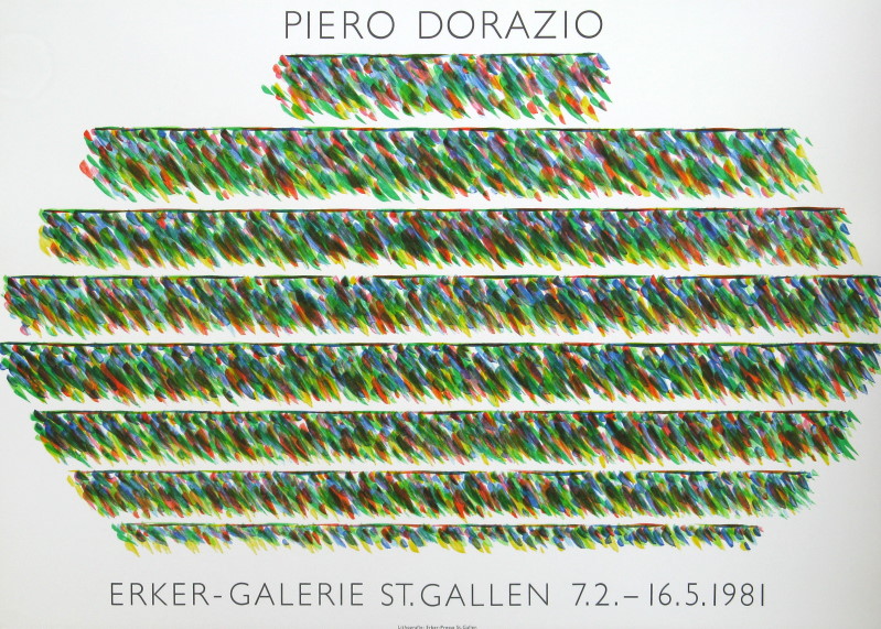 Piero Dorazio ポスター Piero Dorazio ポスター Lithograph de Piero
