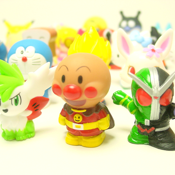 すくい用おもちゃ キャラクター人形 同柄10ヶセット｜縁日用品－水もの