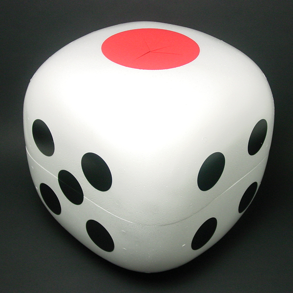 サイコロ 35cm角(抽選箱兼用)｜抽選用品－抽選グッズ【子供用.com