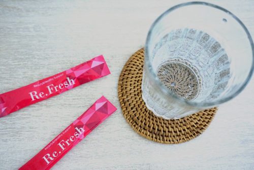 ジャンクフード三昧でもサイズダウン！酵素サプリ Re.Fresh レポ