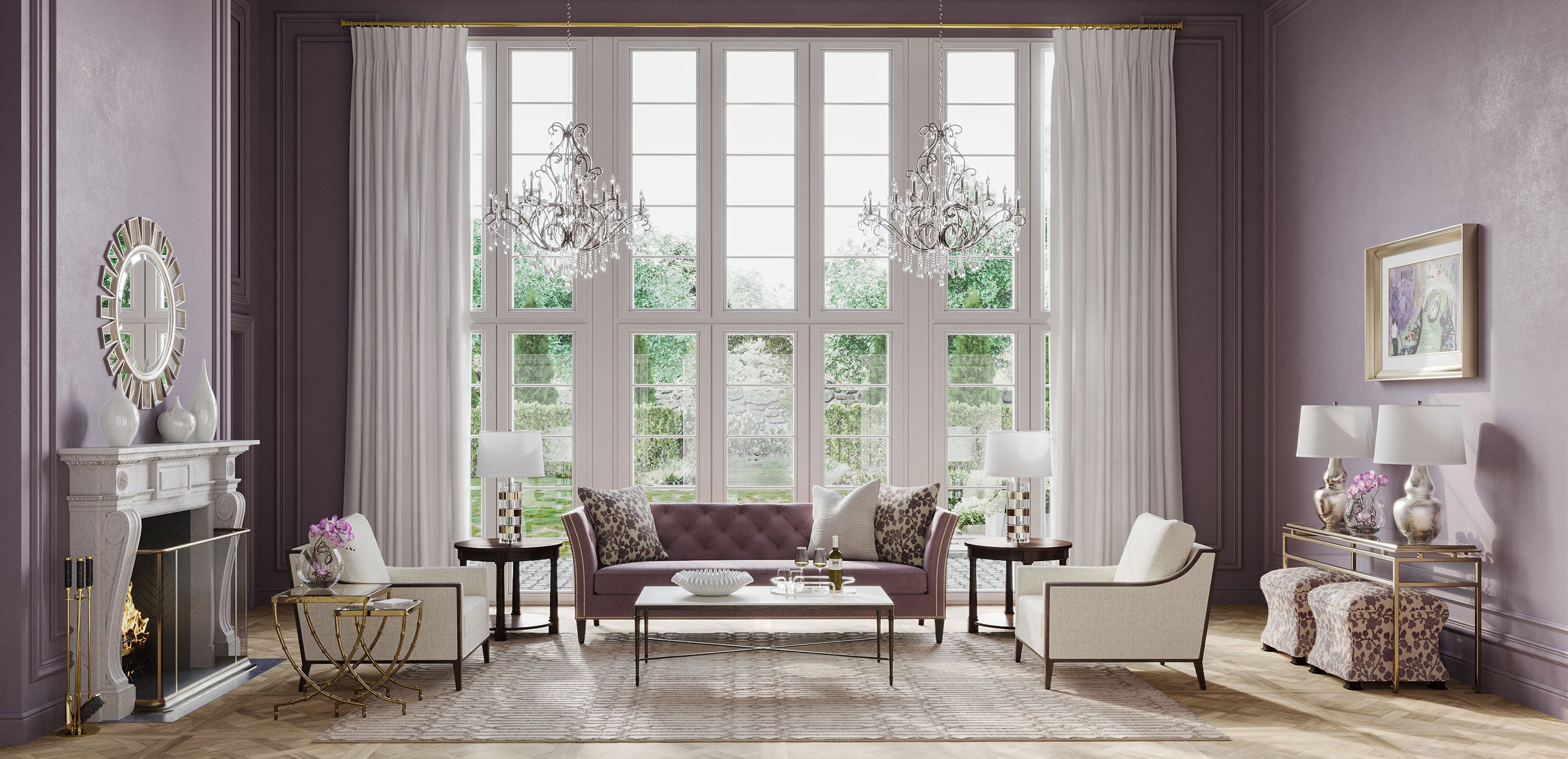 Multi-Paned Mirror | Mirrors | Ethan Allen