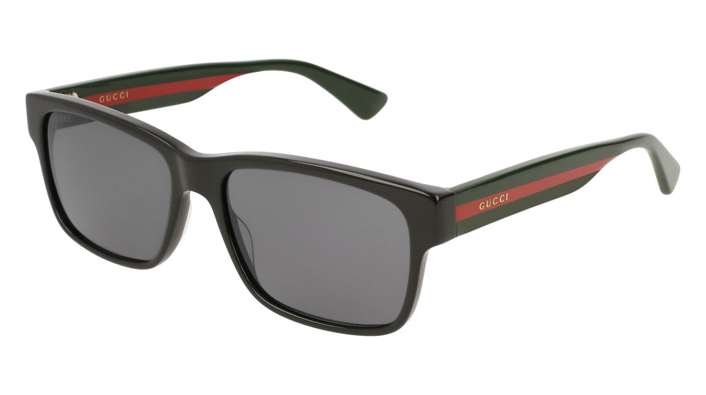 Gucci® GG0340S Rectangle Sunglasses - EuroOptica