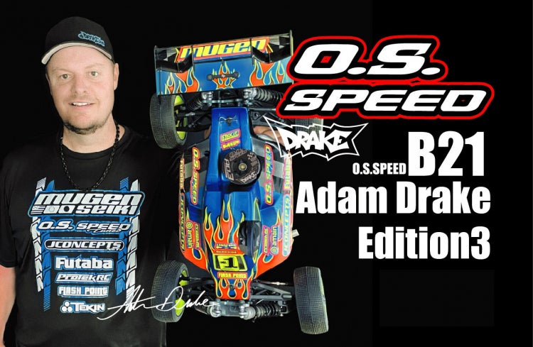 O.S.Engine O.S. SPEED B21 Adam Drake 3 Off-Road /T2090SC Combo