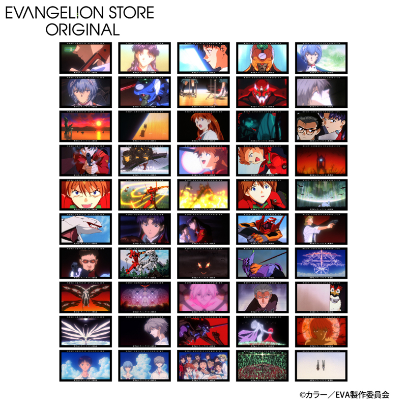 EVA STOREオリジナル 新世紀エヴァンゲリオン・クリアファイル／予告