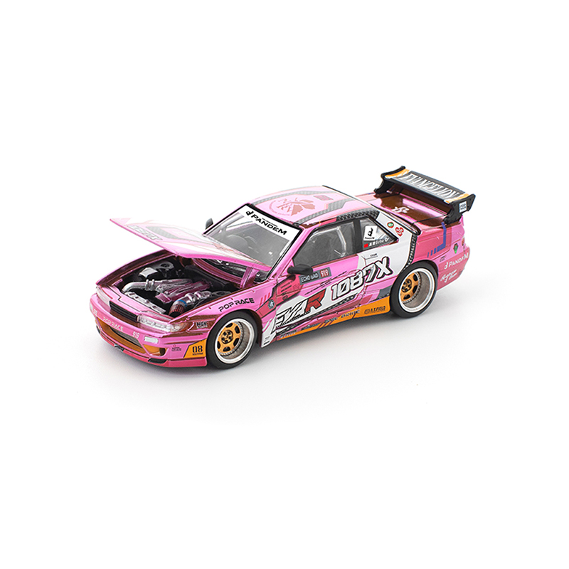 エヴァレーシング 1/64ミニカー EVA RT8号機 POP RACE×1087X PANDEM
