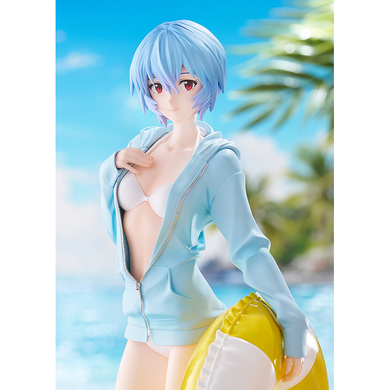 塗装済完成品フィギュアPOP UP PARADE BEACH QUEENS 綾波レイ L size