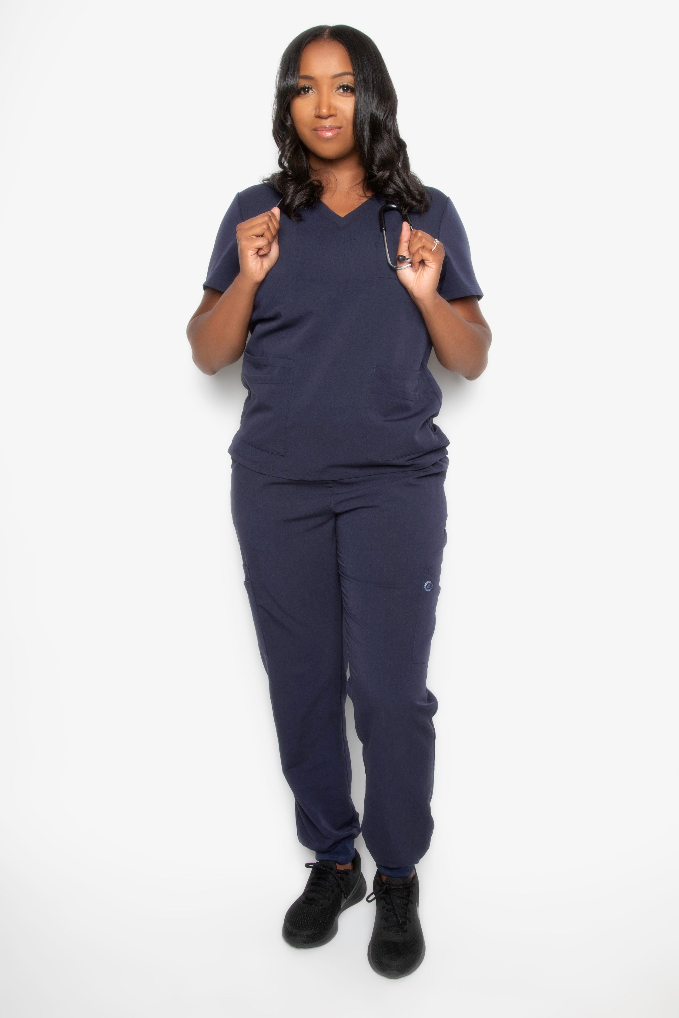 Code Blue Scrub Top