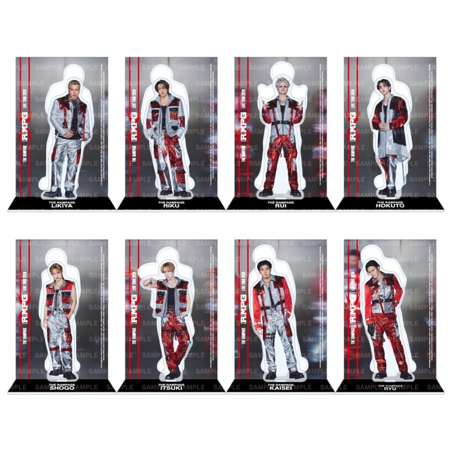EXILE TRIBE STATION ONLINE STORE｜(R)MPG アクリルスタンドA/全8種