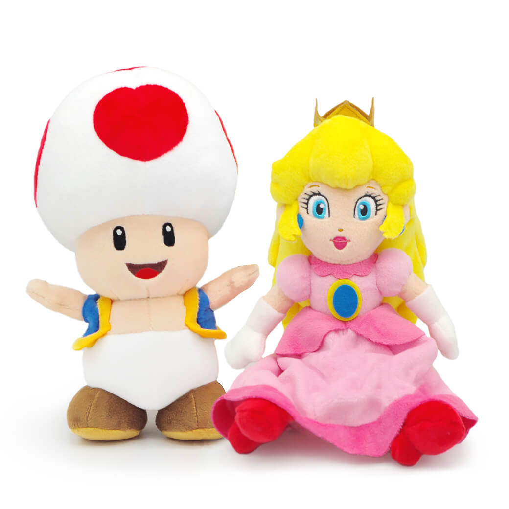 ピーチ & キノピオ ペアセット S（スーパーマリオ ALL STAR COLLECTION