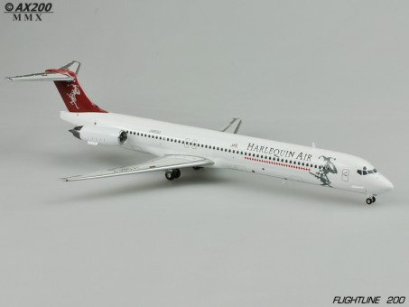 Harlequin Air MD-81 JA8552 ezToys - Diecast Models and Collectibles