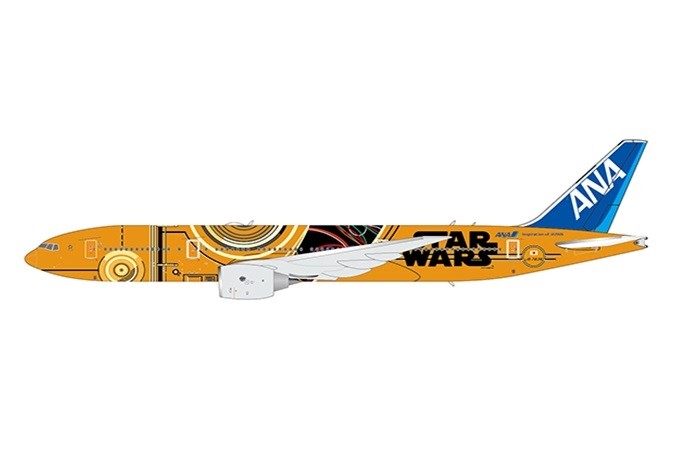 ANA All Nippon Boeing 777-200ER JA743A Star C-Three-PO Wars JC