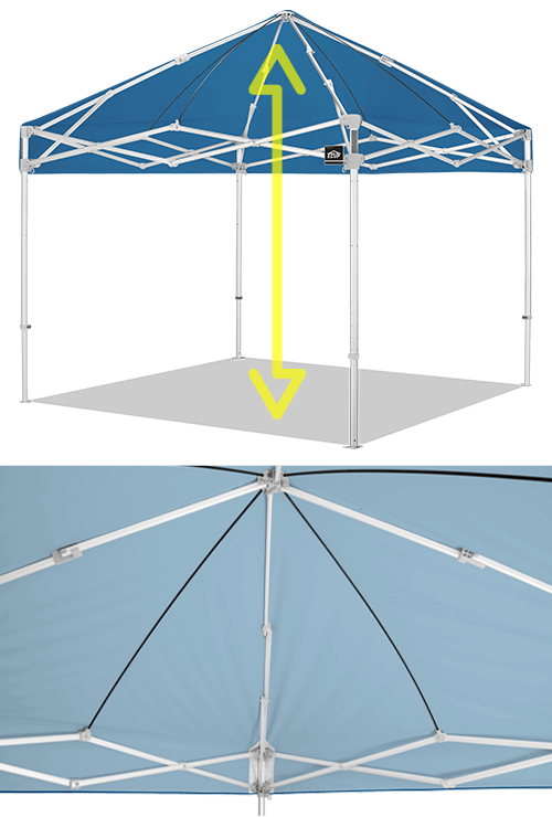 Endeavor® MAX 10' x 10' Canopy | E-Z UP