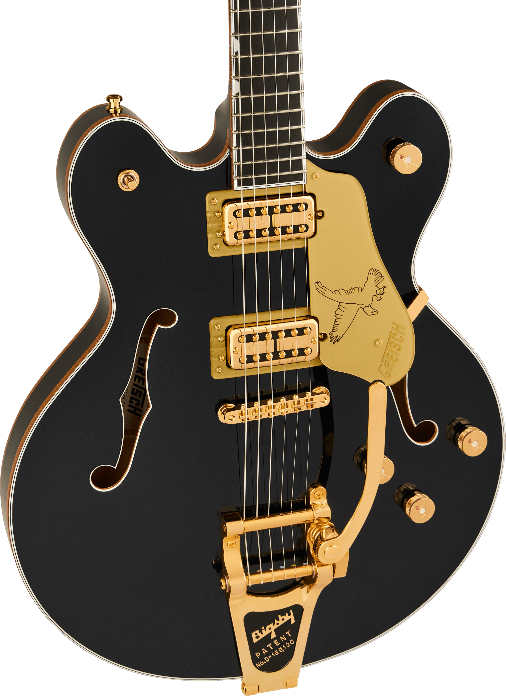 Center Block :: Falcon™ Center Block LTD with String-Thru Bigsby