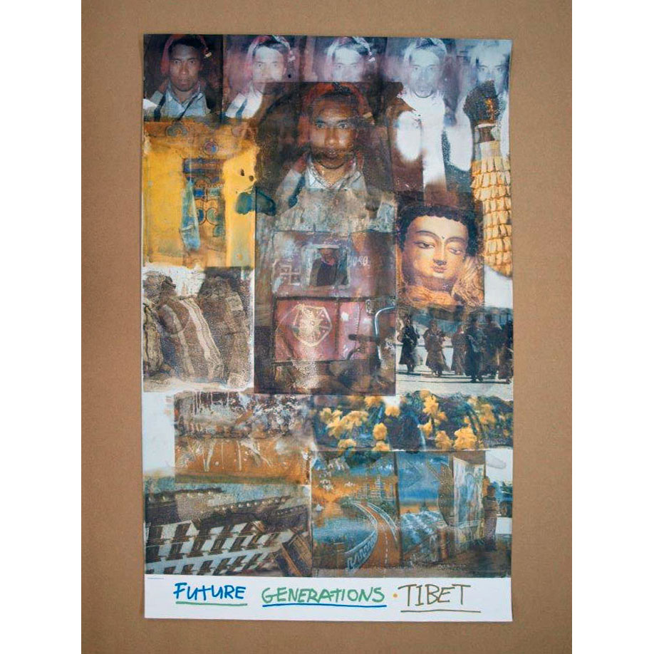 TIBET/ロバート・ラウシェンバーグ【Robert Rauschenberg】ポスター