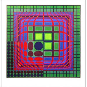 Koskar/ヴィクトル・ヴァザルリ【Victor Vasarely】ポスター