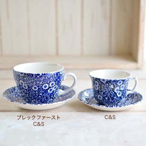 burleigh（バーレイ） ｜ブルーキャリコ ブレックファースト カップ