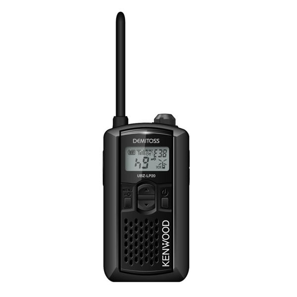 KENWOOD 特定小電力トランシーバーデミトスUBZ-LP20 UBZ-LP20Bの格安