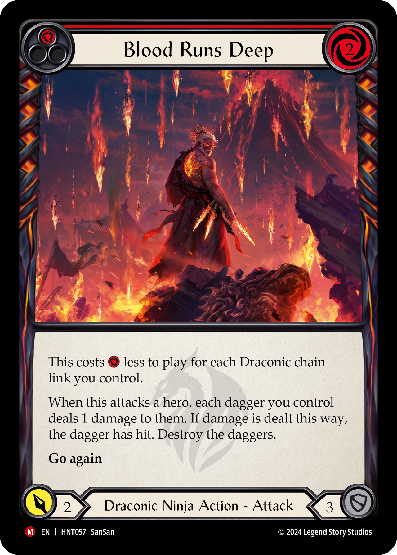 Blood Runs Deep - The Hunted - Flesh & Blood TCG - FaB Foundry