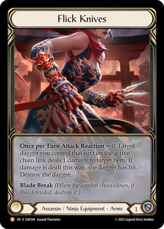 Flick Knives - Super Slam - Flesh & Blood TCG – FaB Foundry
