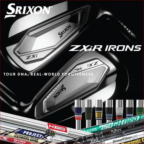 Srixon ZXiR Series Custom Irons (カスタムアイアン) - ゴルフ(GOLF
