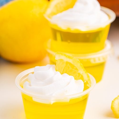 Lemon Drop Jello Shots - Family Fresh Meals