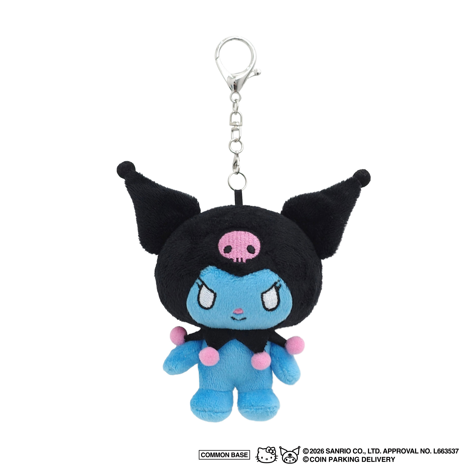 COIN PARKING DELIVERY × SANRIO CHARACTERS (PLUSH KEY HOLDER) MULTI