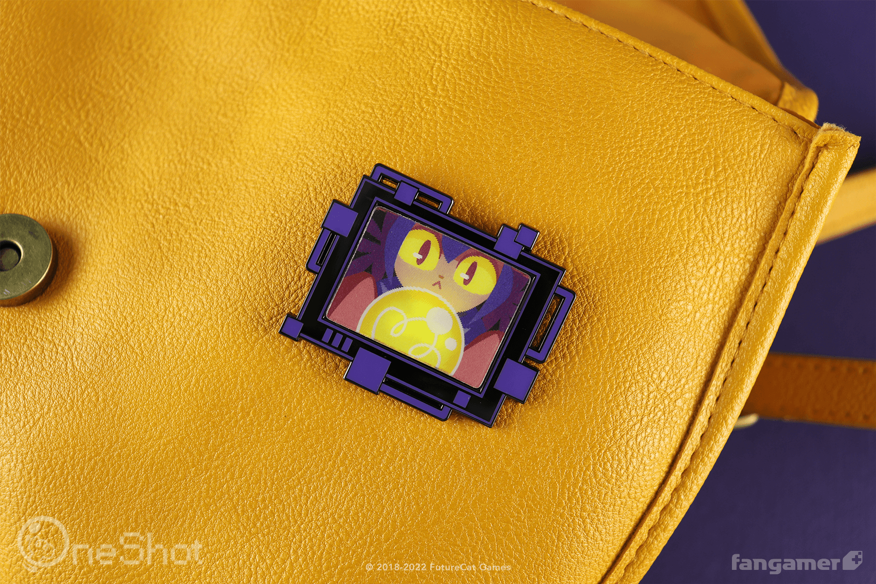 OneShot」－ ワールドマシン レンチキュラーピンバッジ - Fangamer Japan