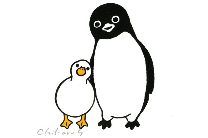 Suicaペンギンの坂崎千春による個展「ペンギン百態」伊勢丹新宿本店で