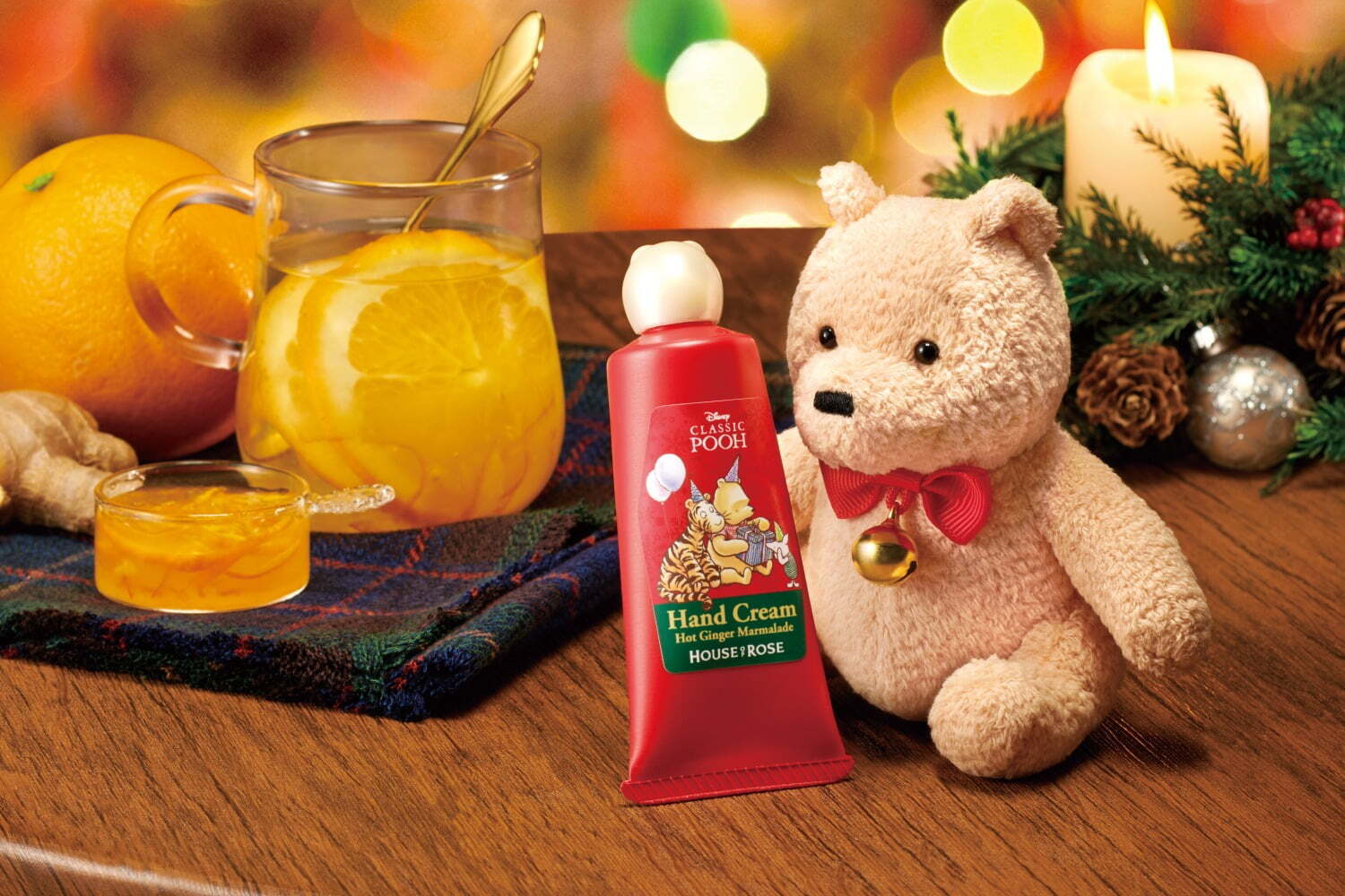 ハウス オブ ローゼ“くまのプーさん”人形付き22年クリスマスコフレ