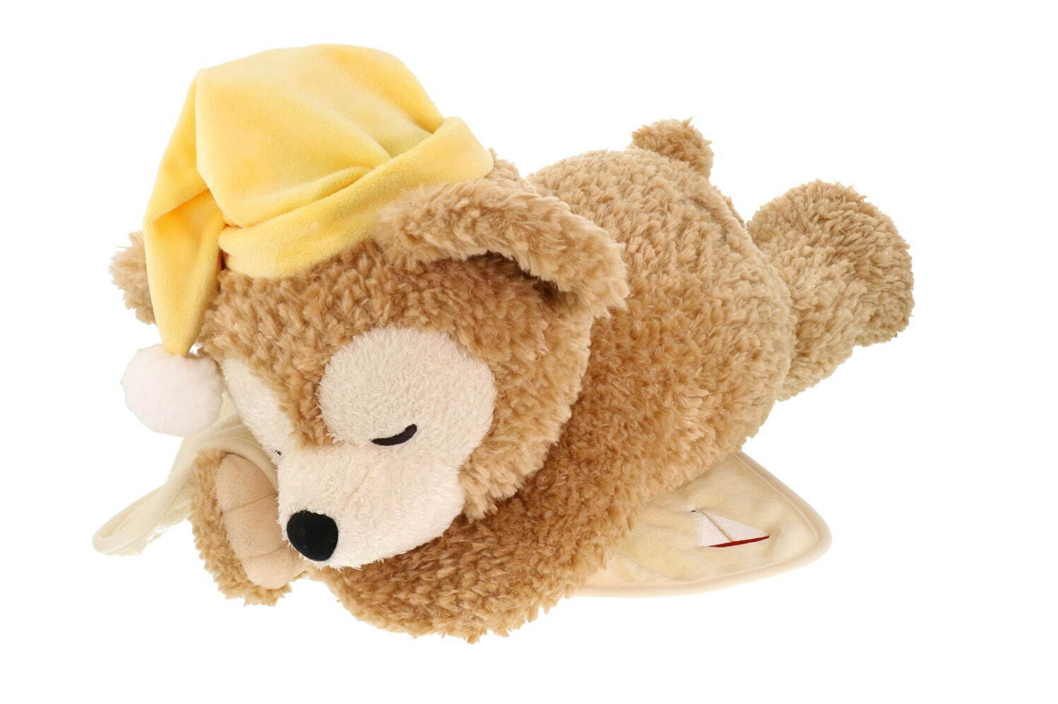 ダッフィー＆フレンズの睡眠グッズ、ダッフィーが“すやすや眠る”抱き枕