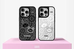 ケースティファイ×村上隆「カイカイ＆キキ」のピンクスマホケース
