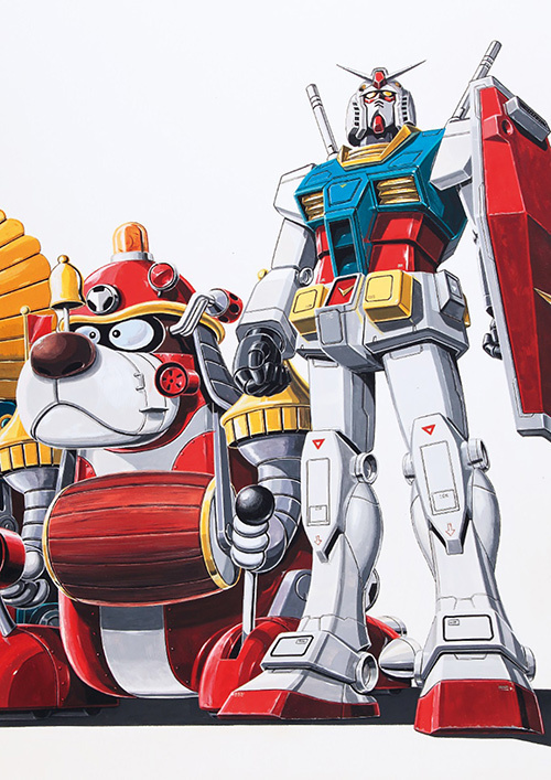 インタビュー】大河原邦男 - メカのデザインは無限大、ガンダムから