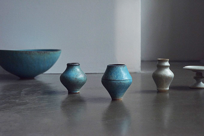 陶芸家・鈴木麻起子「めぐり逢う器 展」を神宮前で - 神秘的な美しさの