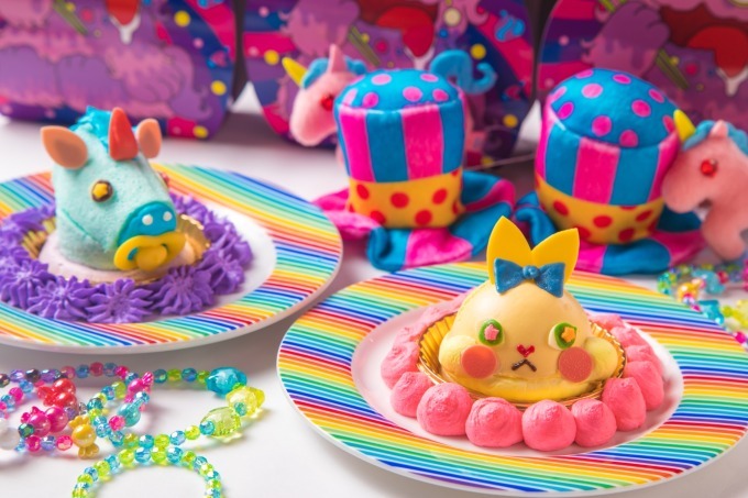 原宿カワイイ モンスター カフェのGW限定メニュー、ユニコーンやウサギ