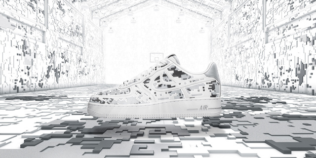 デジタルカモフラ柄の「NIKE AIR FORCE 1」6月27日発売 - ファッション