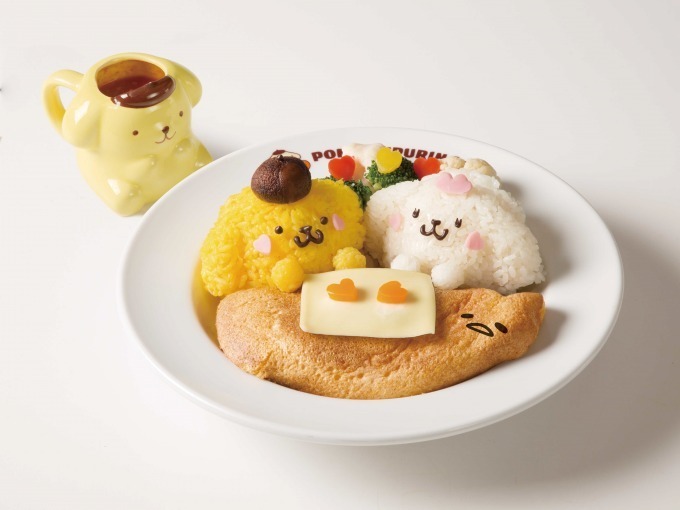 ポムポムプリンカフェ」のバレンタイン＆ホワイトデー、“ぐでたま