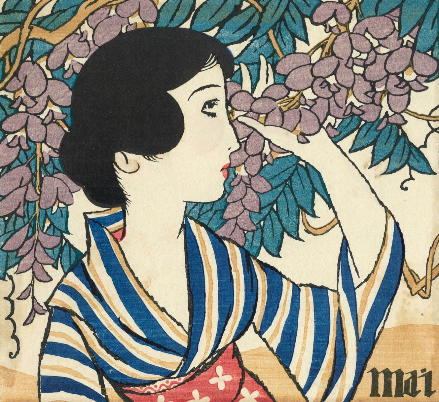 展覧会「夢二がいざなう大正ロマン」竹久夢二美術館で、抒情画や