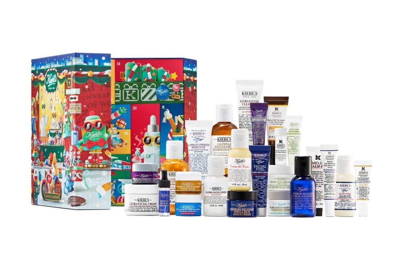 キールズ21年クリスマスコフレ第1弾、新製品あり全24品コスメ入り