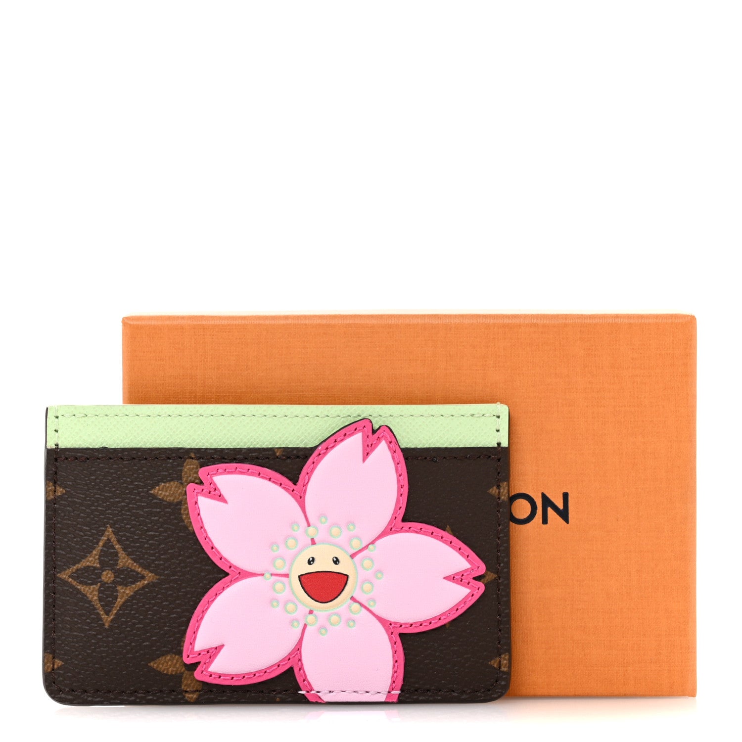 Louis Vuitton LV X TM Monogram Cherry Blossom Card Holder Sakura