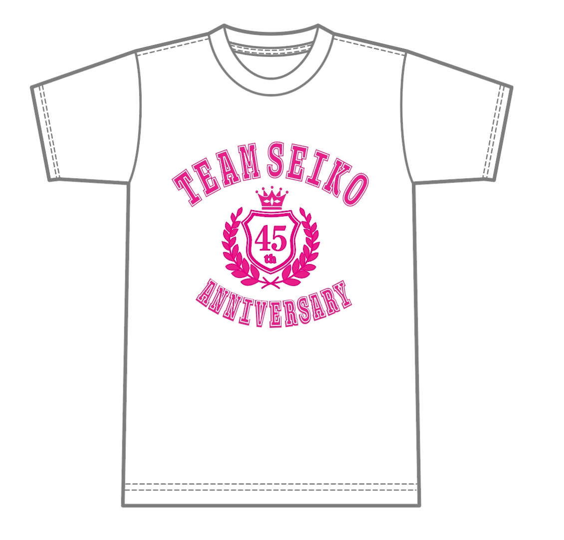 TEAM SEIKO Tシャツ WHITE ｜松田聖子｜felicia club by SEIKO MATSUDA