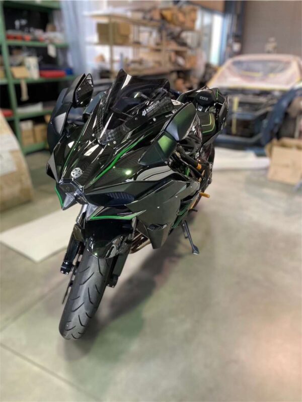 香川県 リペア施工店様 施工事例 Kawasaki Ninja H2 | プロテクション