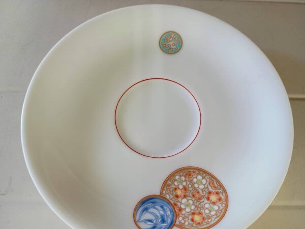 未使用品 深川製磁 寿赤絵 カップ＆ソーサー 1組】をお買取りさせて
