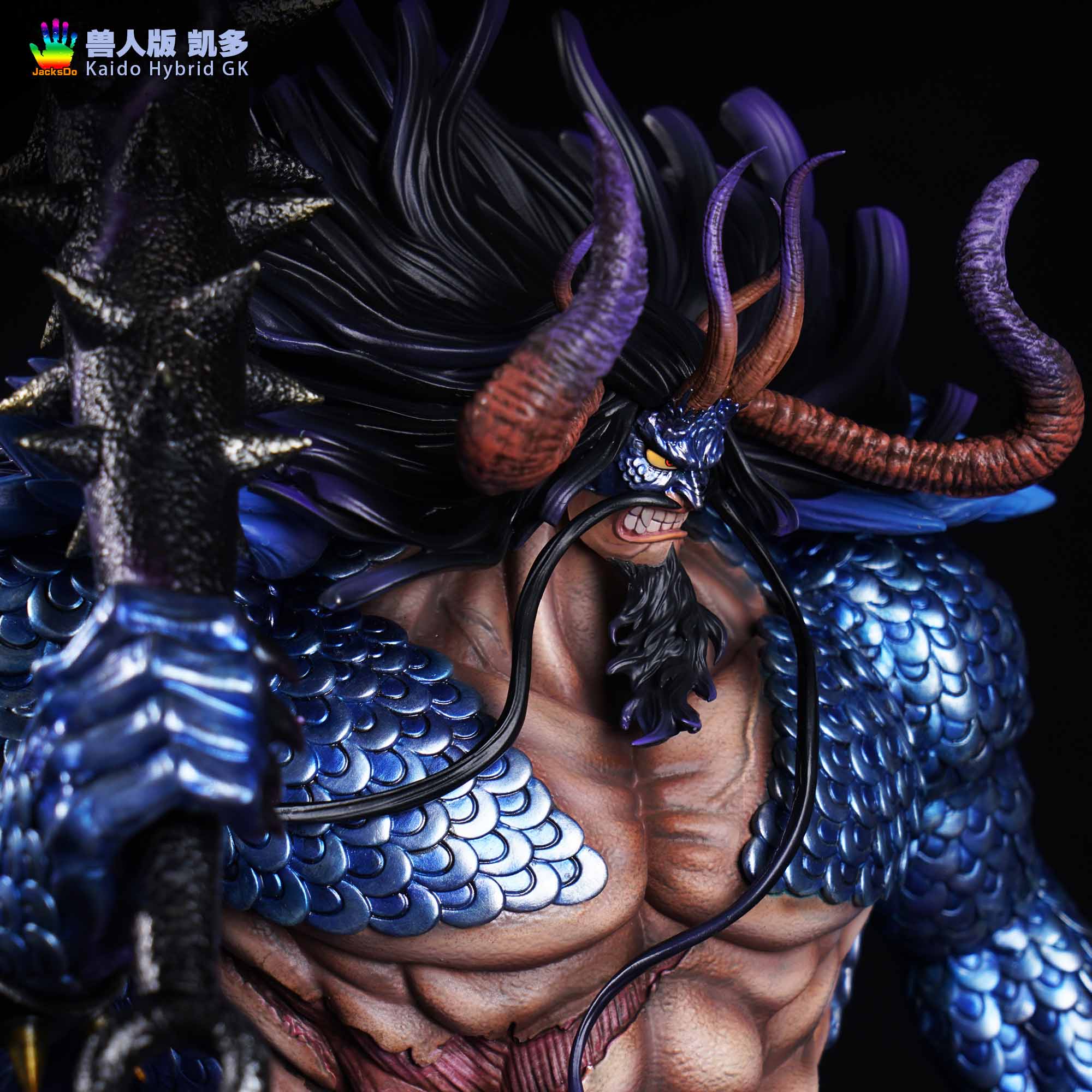 JACKSDO STUDIO – ONE PIECE: HYBRID HUMAN-BEAST FORM KAIDO [SOLD
