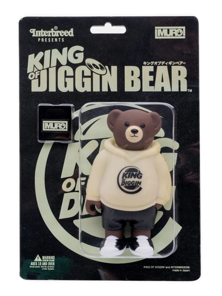 SALE】INTERBREED KING OF DIGGIN' BEAR GLOW IN THE DARK - FIVESTAR