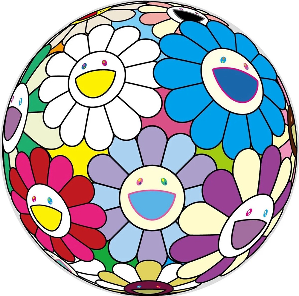 お祭りの飾り花』村上隆 | 絵画・アート販売 ギャラリー「ファイン