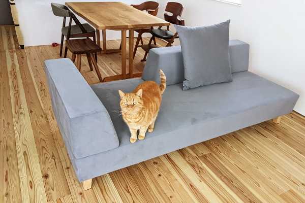 PIVO 3人掛け + PIVO スツール | お客様の声 | ソファ専門店FLANNEL SOFA