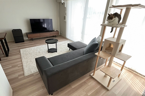 SIESTA 3人掛け + SIESTA スツール | お客様の声 | ソファ専門店