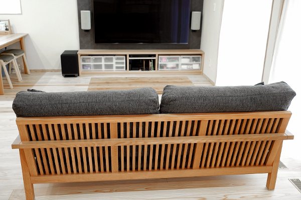 STRAND(OAK) 3人掛け | お客様の声 | ソファ専門店FLANNEL SOFA